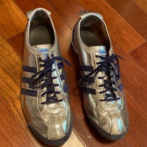 ADIDAS silver streak sneakers